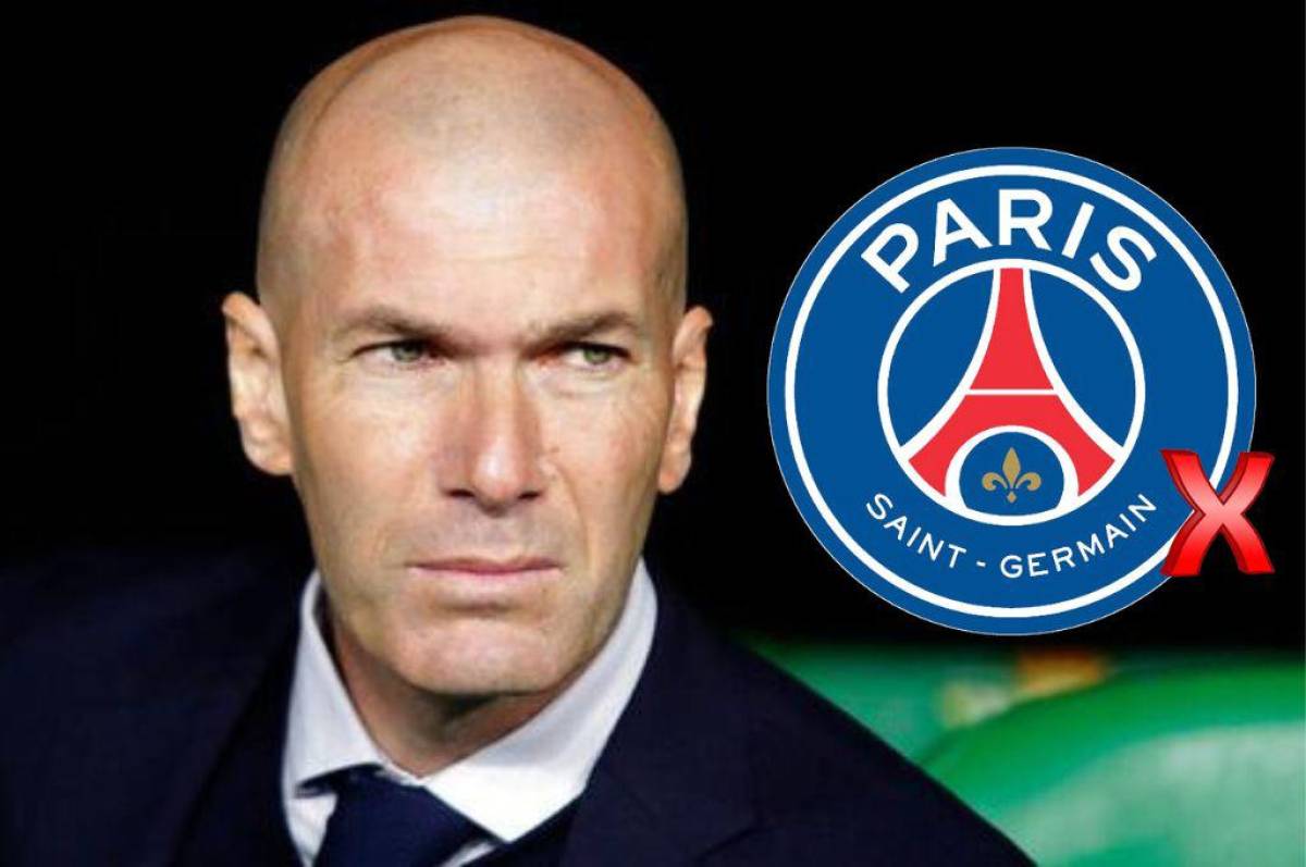 Confirmado: Zidane no será el próximo entrenador del PSG y revelan el motivo por el que rechaza la oferta