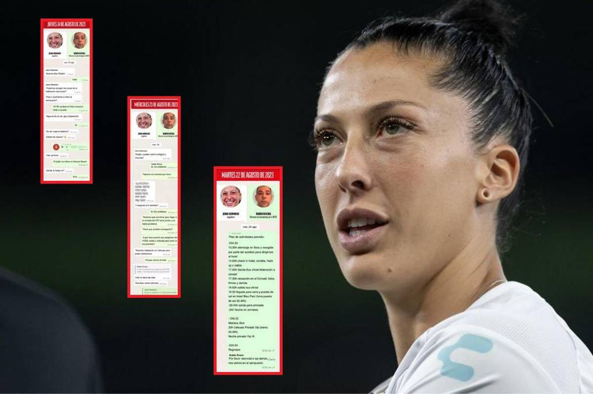 Filtran WhatsApps que dejan mal parada a Jenni Hermoso en el caso contra Luis Rubiales: “¡Haz magia, va!”