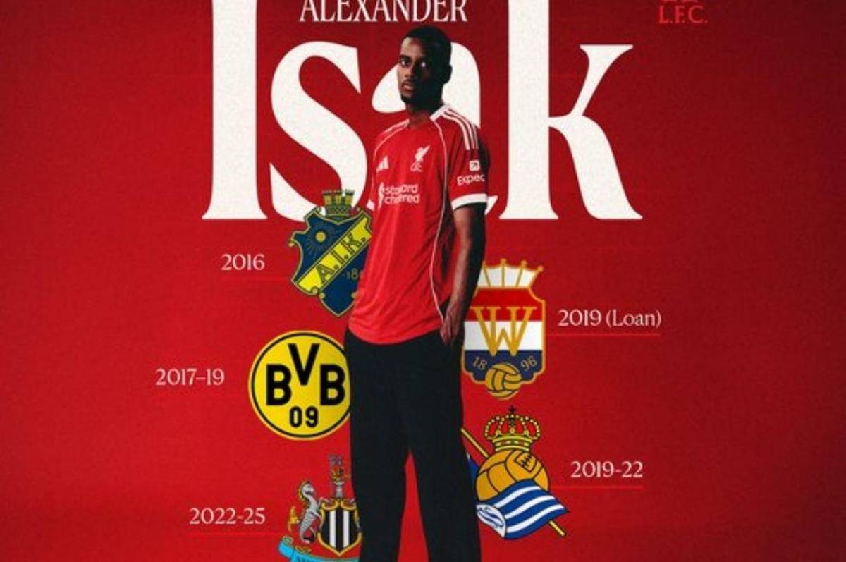 ¿Costó más que Neymar? Quién es Alexander Isak, el fichaje más caro de la historia de la Premier League y del Liverpool