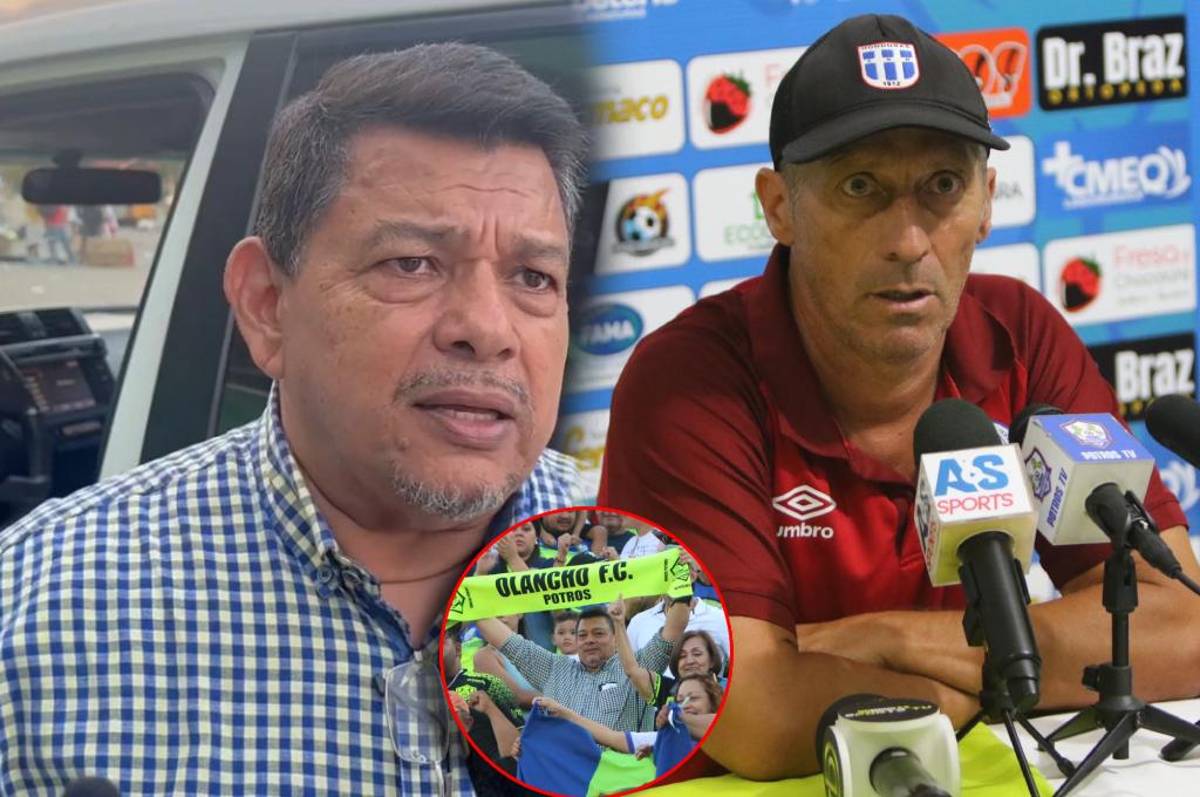 “Potros es el papá de Olimpia”: Presidente del Olancho saca pecho tras quitarles el invicto y lanza dardo a Troglio