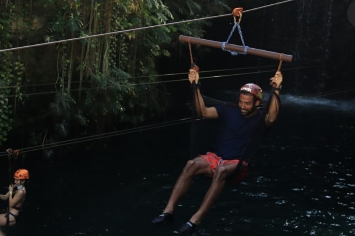 Adrenalina y amor: Así fueron las vacaciones de luna de miel de Edrick Menjívar, portero del Olimpia