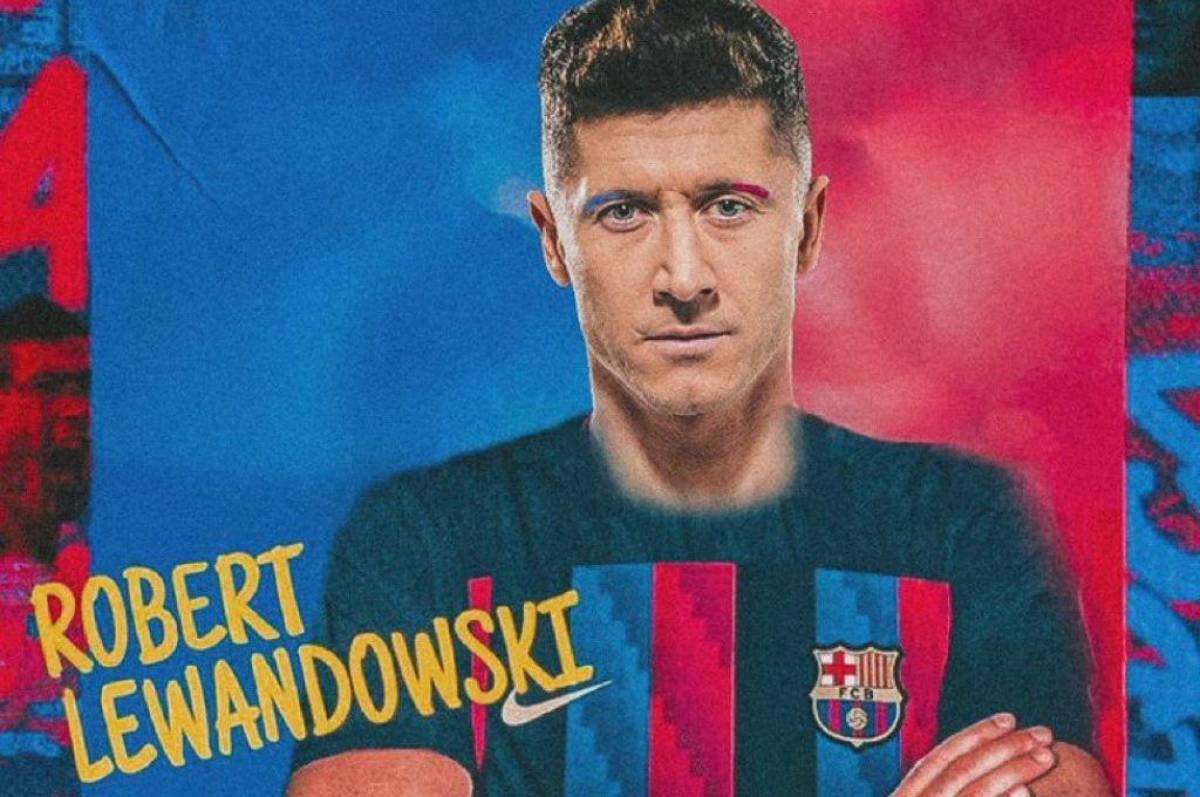 Bombazo oficial: El FC Barcelona anuncia a Robert Lewandowski como su nuevo fichaje
