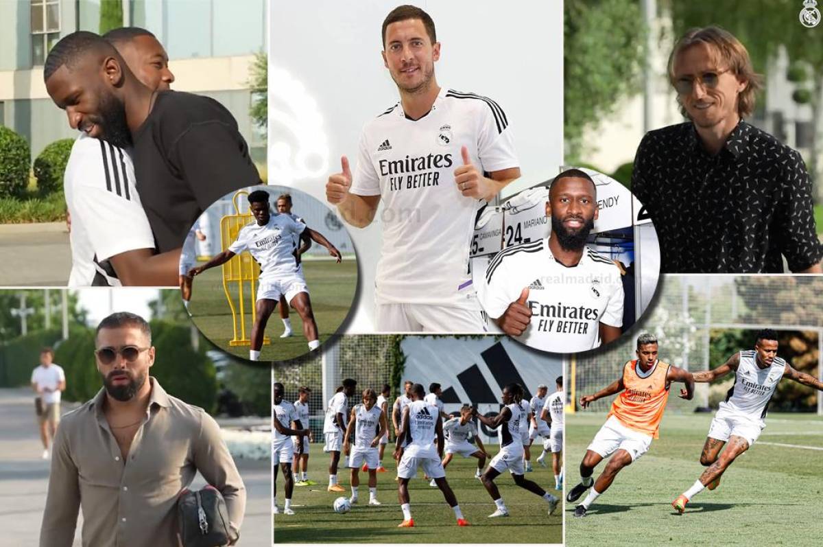 Real Madrid arranca pretemporada con todas sus estrellas antes de viajar a Estados Unidos: así recibieron a Rüdiger y la facha de Modric