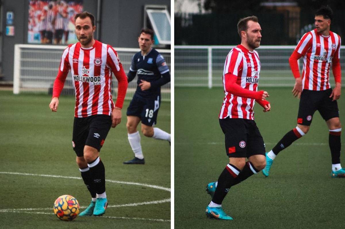 Christian Eriksen juega un amistoso ocho meses después de su paro cardíaco: Así lució el danés