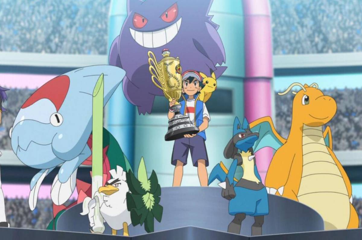 Tras 25 años perdiendo las finales, Ash Ketchum finalmente se convierte en Campeón Mundial de Pokémon