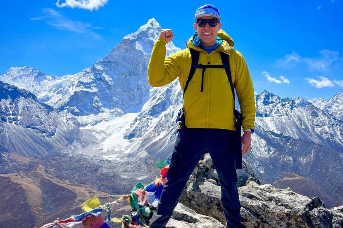 Ronald Quintero, el primer hondureño que sueña con escalar el Monte Everest