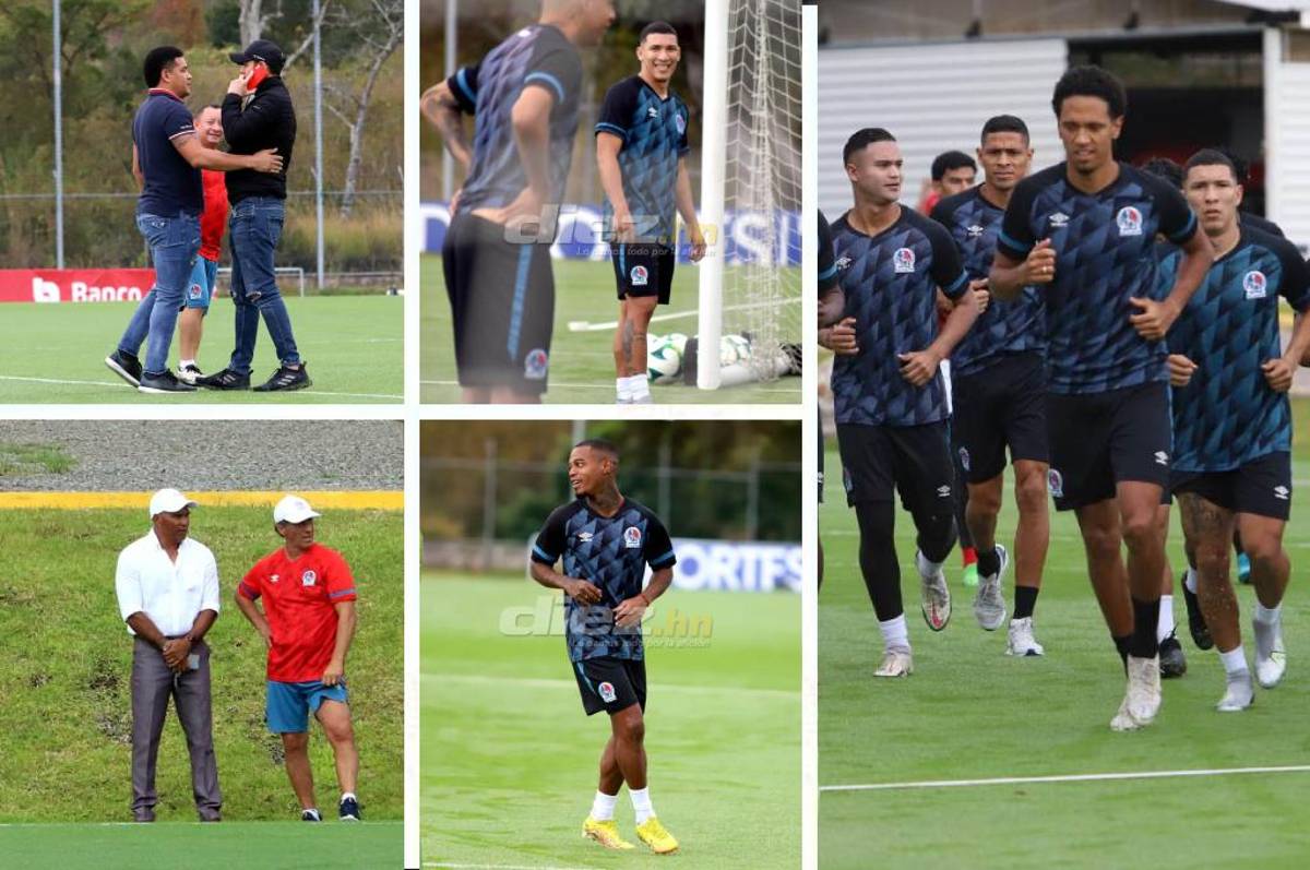 FOTOS: Olimpia recibe visitas inesperadas en el inicio de pretemporada; fichajes albos se muestran felices