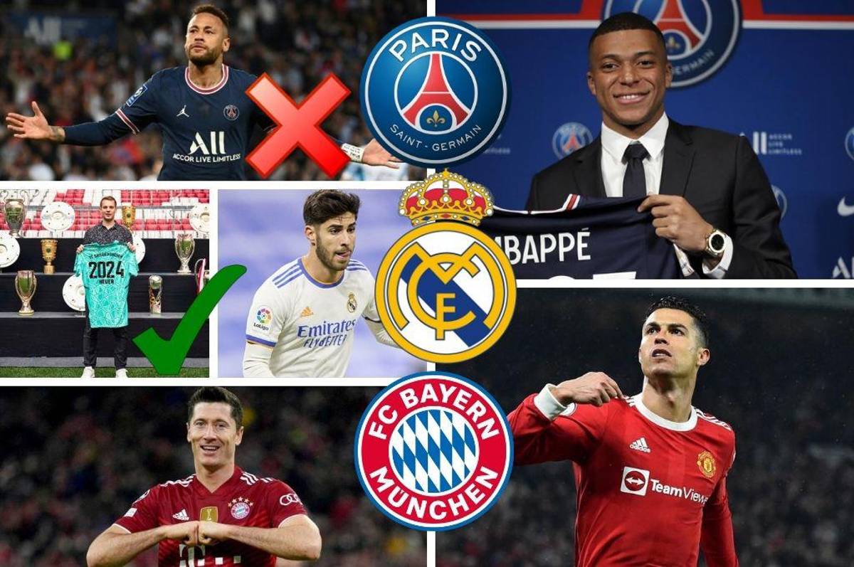 Mercado: El primer fichaje del PSG de Mbappé, revolución del Real Madrid y trueque brutal en Barcelona