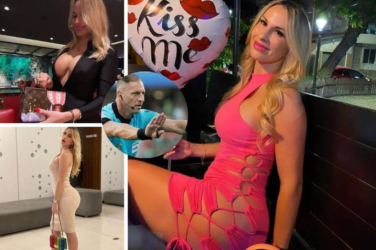 Así la espectacular Romina Ortega, la esposa del árbitro Pitana que ahora vende contenido para adultos