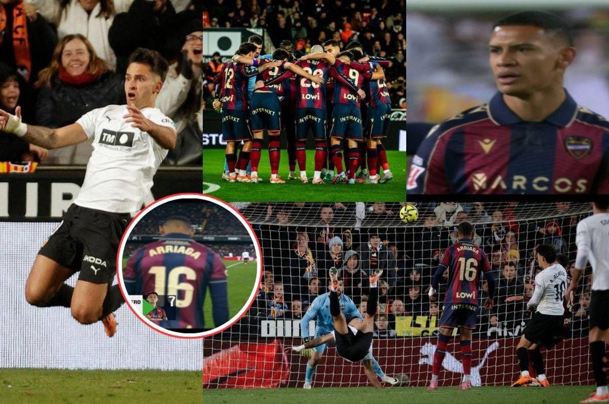 Kervin Arriaga perdió el derbi ante Valencia: el 'castigo' que recibió por su DT y el golazo de chilena que no pudo parar