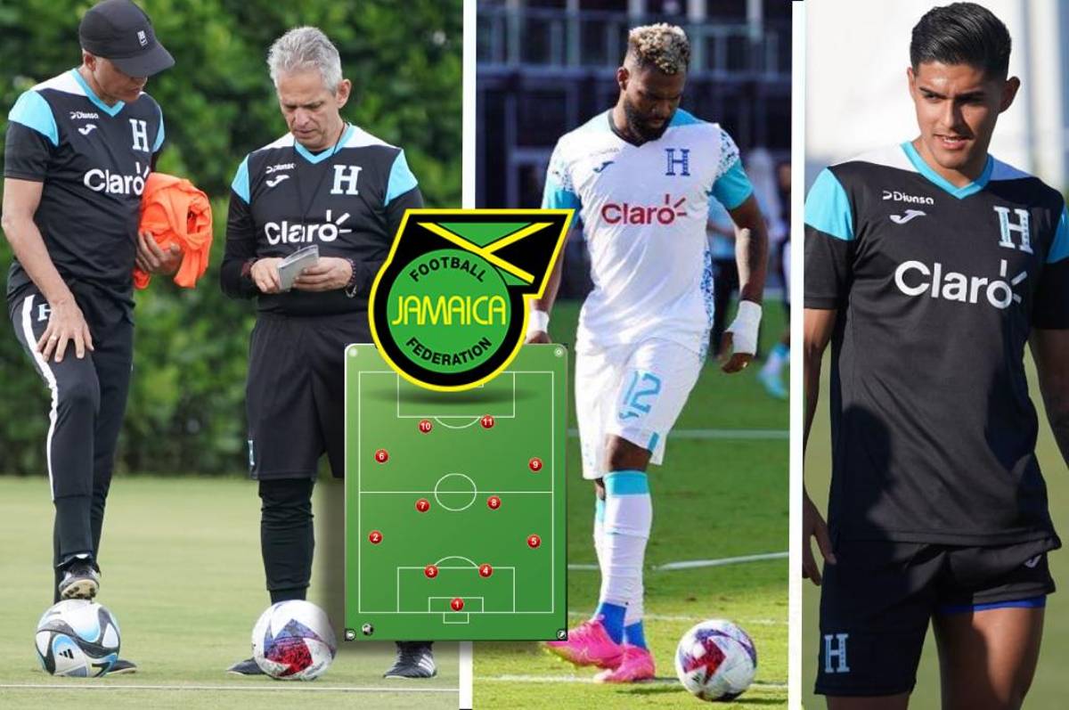 Con todo el arsenal: ¡El potente 11 que usaría la Selección de Honduras contra Jamaica en Nations League!