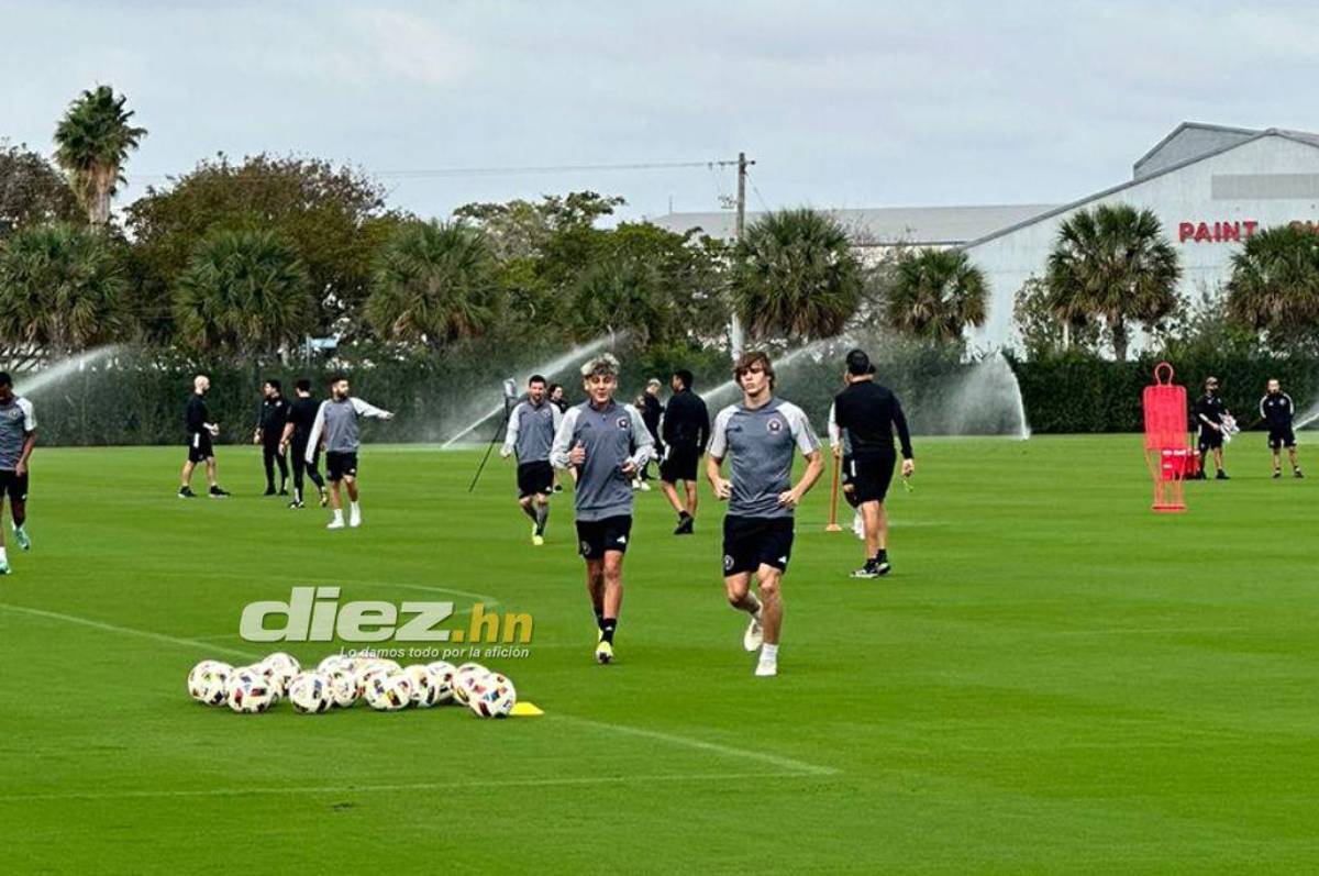 ¿Se podrán tomar fotos con Messi en El Salvador? El saludo del argentino con David Ruiz y los guardaespaldas del ‘10’