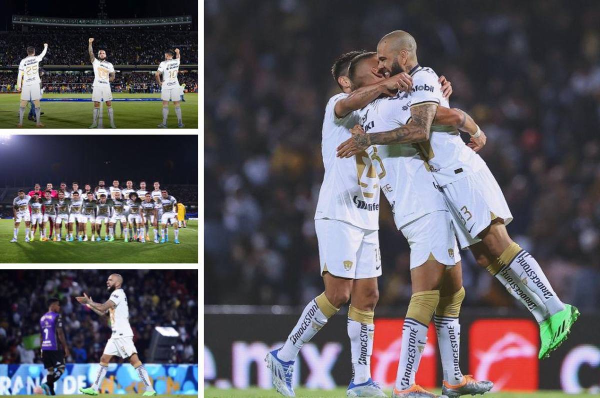 Así fue el debut de Dani Alves con los Pumas en la Liga MX: Su primer “Goya”, estadio lleno y asistencia de gol