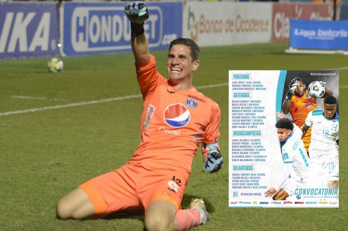 OFICIAL: Jonathan Rougier es convocado al microciclo de la Selección de Honduras de cara al repechaje ante Costa Rica