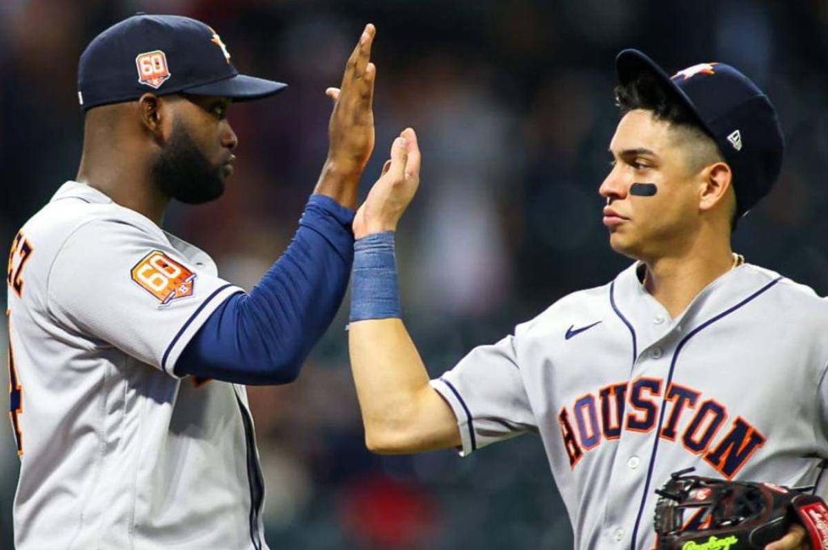 Los Astros de Houston vencieron a los Guardianes de Cleveland y el hondureño Mauricio Dubón tuvo participación