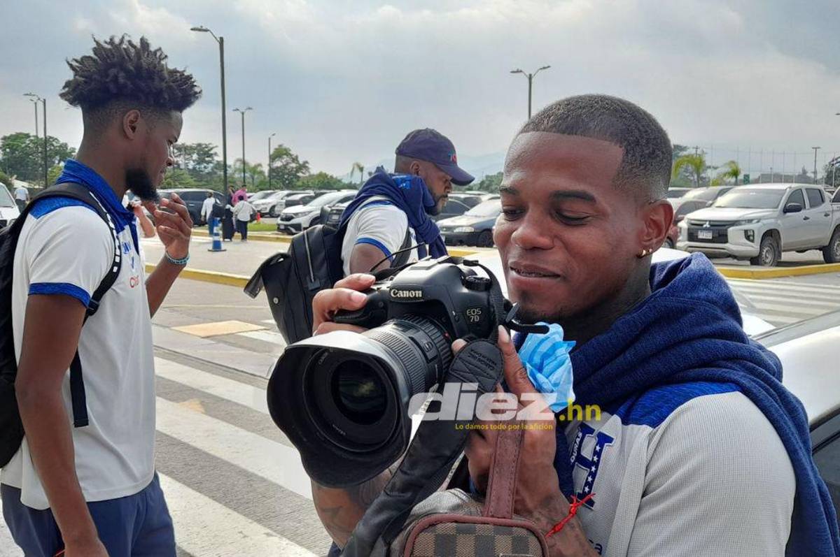 Solani Solano, el “nuevo fotógrafo” de la Selección: Así fue la llegada de Honduras al Ramón Villeda Morales