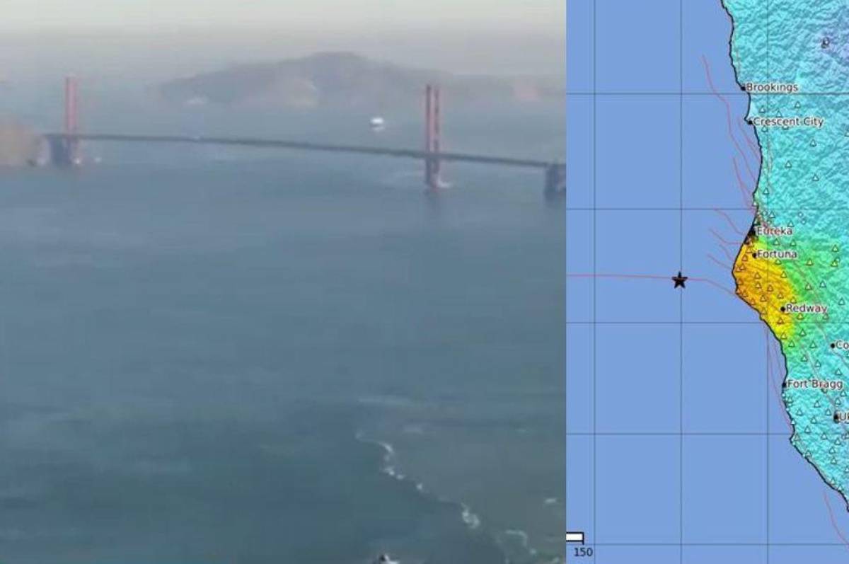 Un terremoto de magnitud 7,0 sacude el norte de California, Estados Unidos ¿Alerta de tsunami?