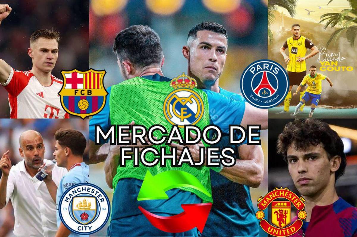 Real Madrid ficharía a figura de Al-Nassr, Flick fue ‘traicionado’ en el Barcelona y el futbolista del City que se fue al Borussia