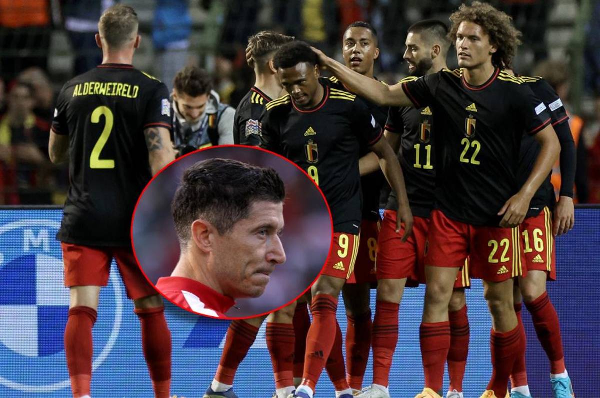 ¿Y Lewandowski? Bélgica se desata y receta paliza a Polonia en la UEFA Nations League