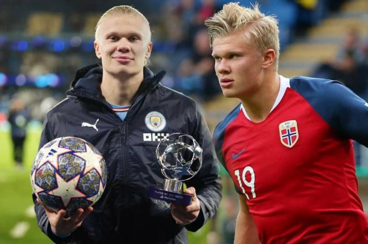 Haaland se acuerda de Honduras tras su brutal re-poker en la Champions League: “Una vez ya marqué nueve goles...”