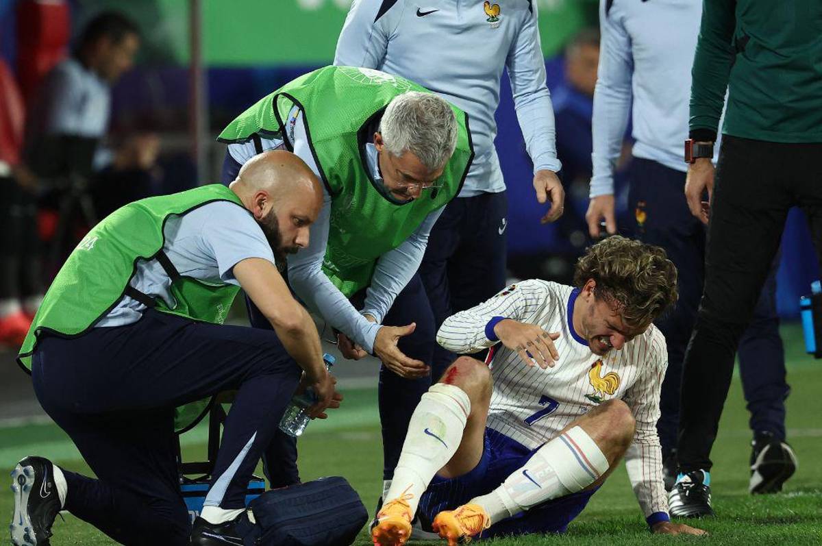 Mbappé se rompe, dardo de MisterChip a Kylian y Griezmann terminó lleno de sangre en el debut de Francia en la Eurocopa