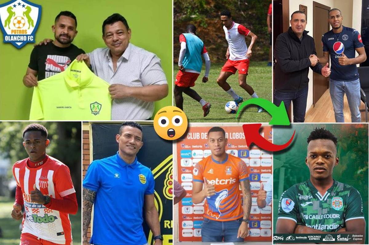 Olimpia y Potros agitan el mercado: los 15 fichajes más sonados que se han confirmado para el Apertura 2022 en Honduras