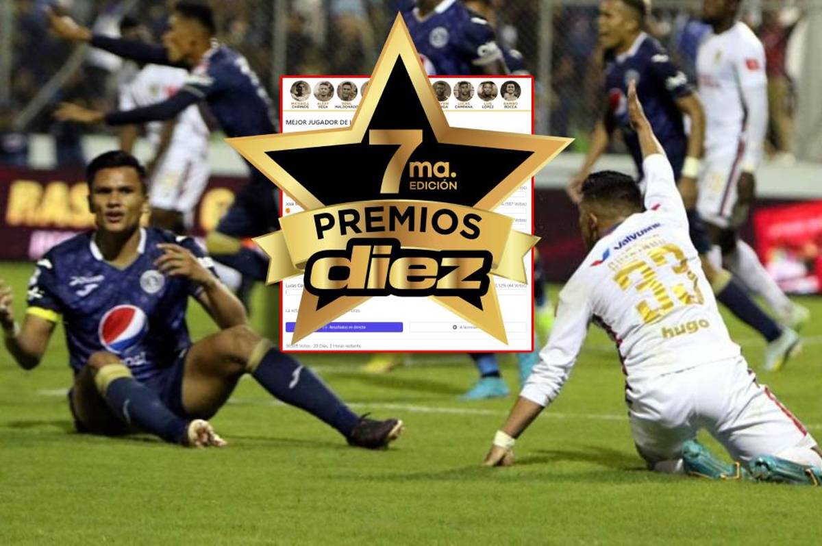 No es del Olimpia: el futbolista que arrasa en las votaciones al Mejor Jugador de la Liga Nacional en los Premios DIEZ