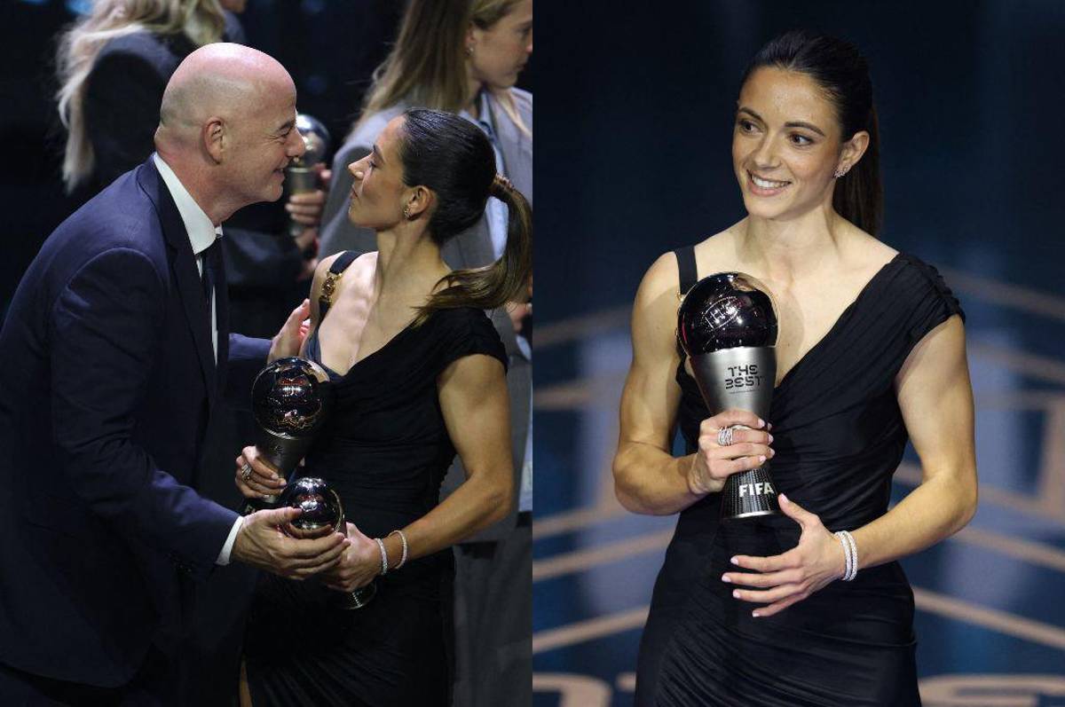 Aitana Bonmatí, mejor jugadora en premios The Best 2023 de la FIFA: El beso de Infantino y todos los récords de la española