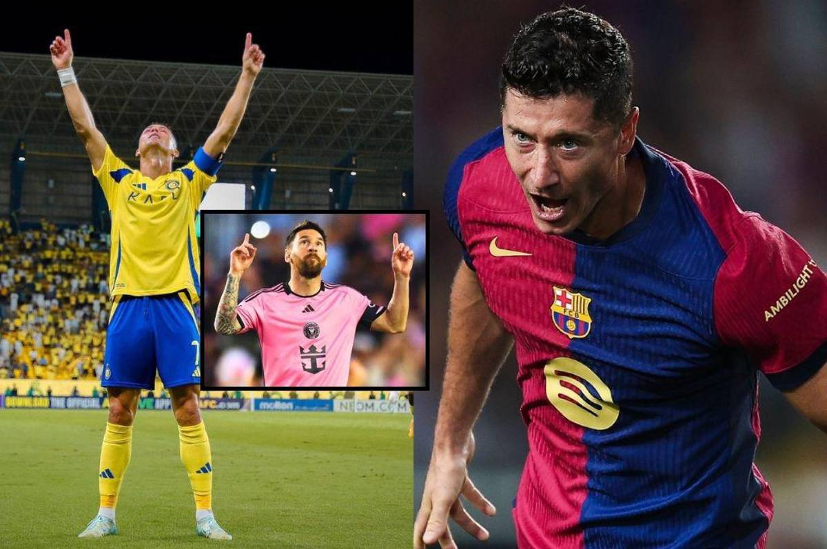 Lewandowski acecha a Puskas: así está la tabla de máximos goleadores de la historia que lideran Cristiano y Messi
