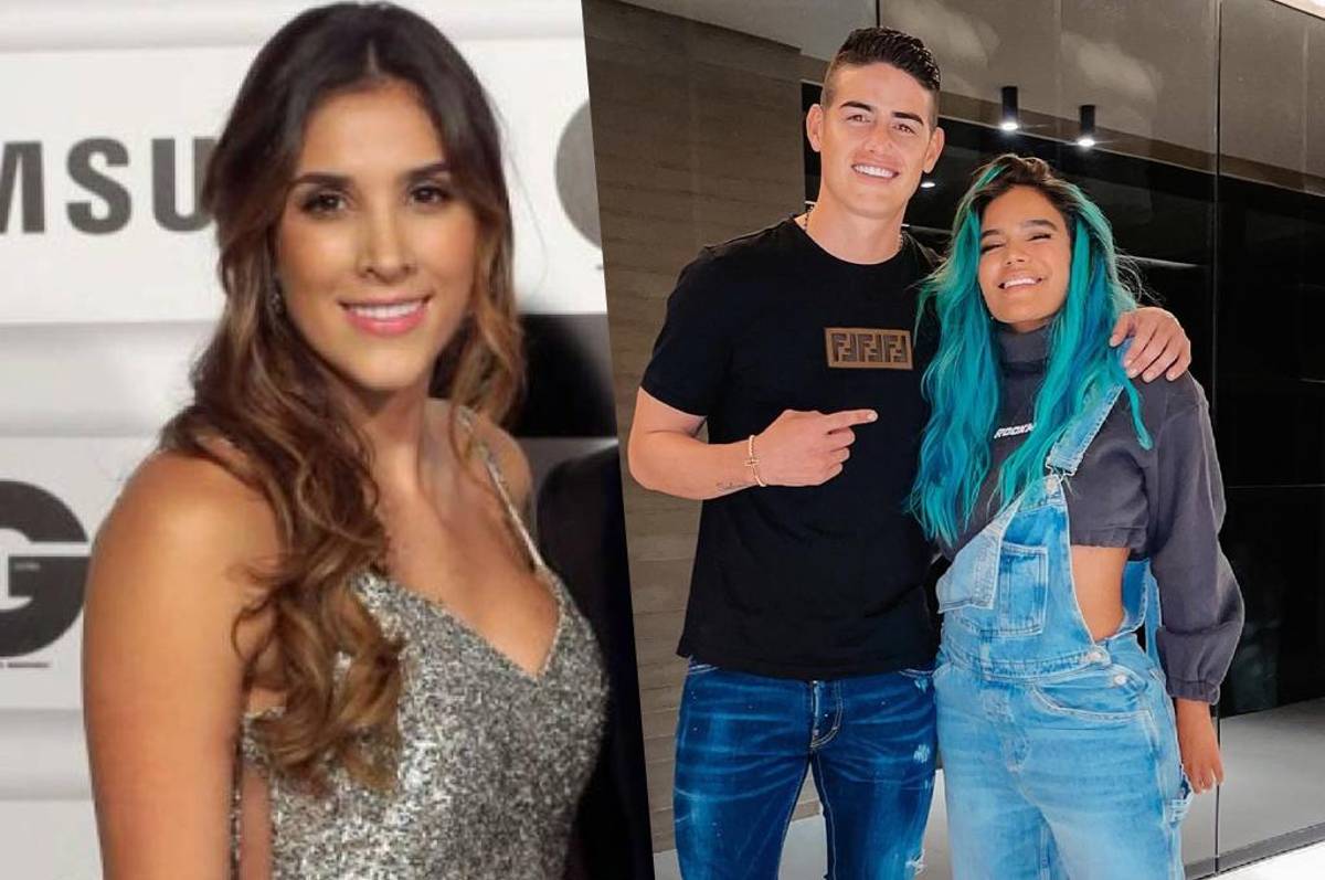 La inesperada reacción de Daniela Ospina al supuesto romance de James Rodríguez y Karol G