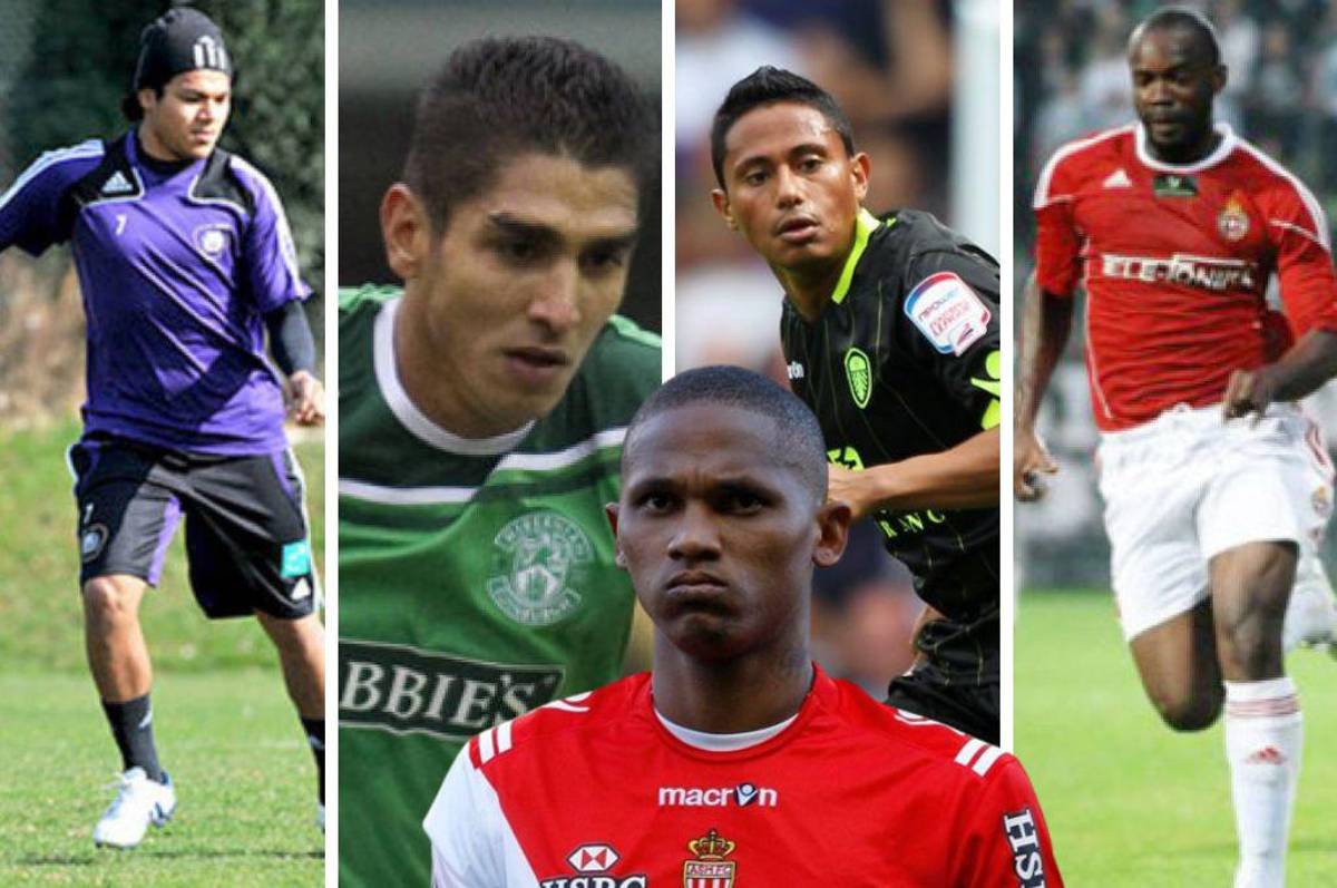 Futbolistas hondureños que fueron legionarios y que son pocos recordados con la camisa de estos clubes de Europa y Asia