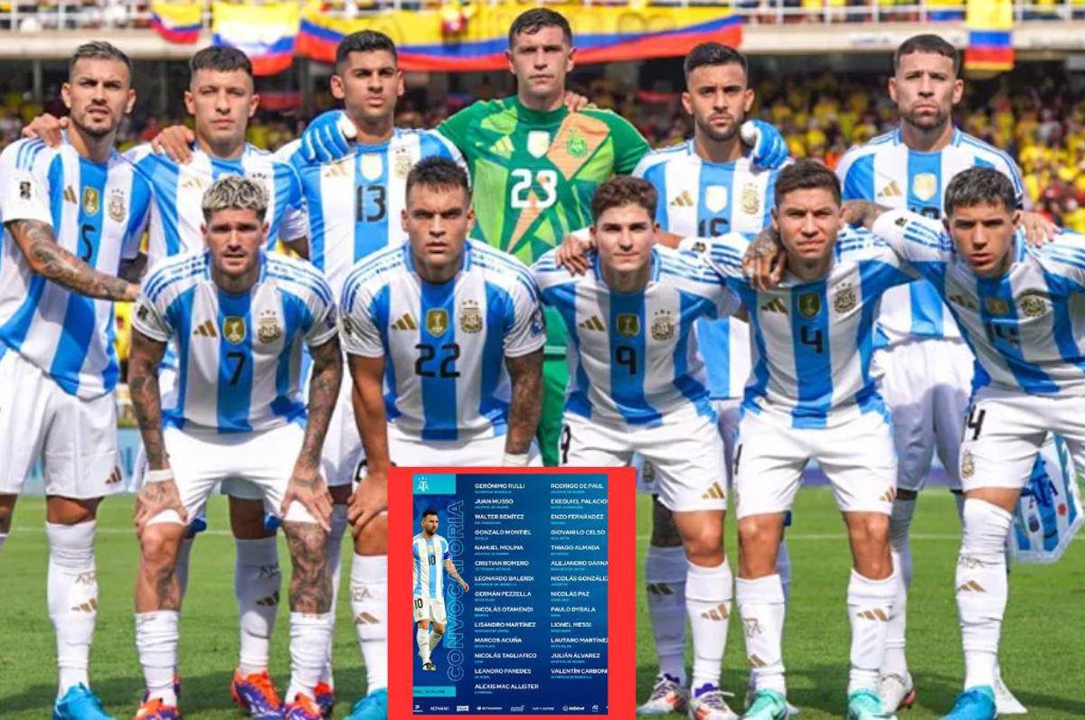 ¿Y Messi? Con sorpresas, Argentina anuncia la lista de convocados para los juegos de octubre en las Eliminatorias Conmebol