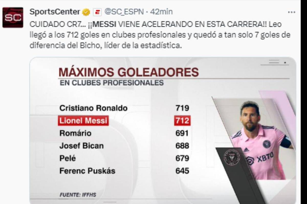 “Messi come aparte de CR7 y Pelé” “Spider-Messi”: así reacciona la prensa tras el pase a semis del Inter Miami en la Leagues Cup