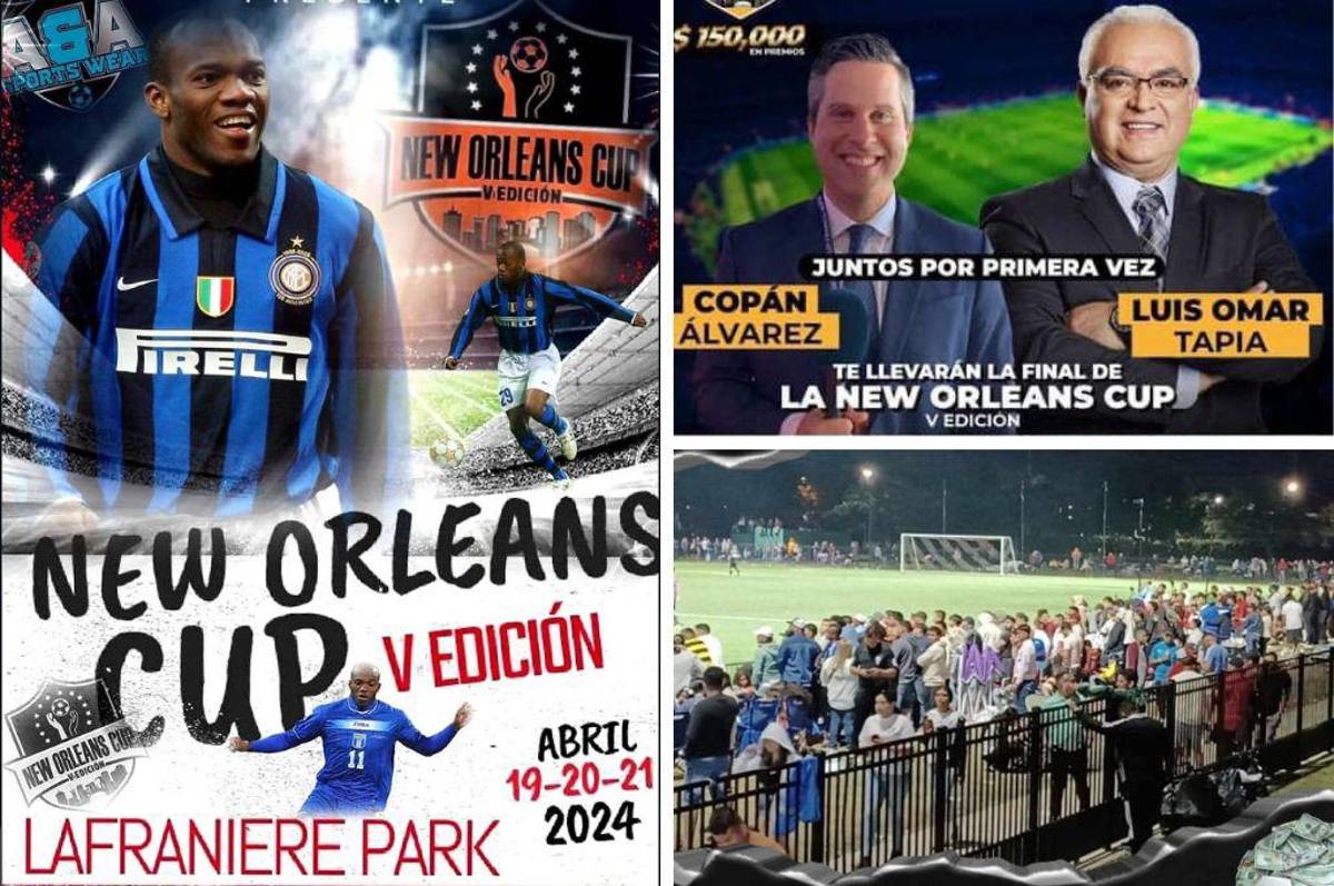 New Orleans Cup: Definida fecha y lugar del sorteo, figuras invitadas, premios por categoría y la exquisita gastronomía