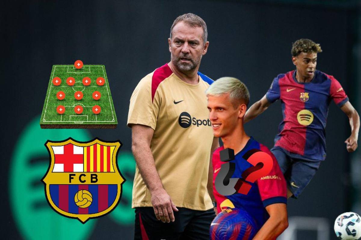 Así sería el primer 11 oficial del Barcelona en la Liga de España ante el Valencia ¿Con Dani Olmo y Lamine Yamal?