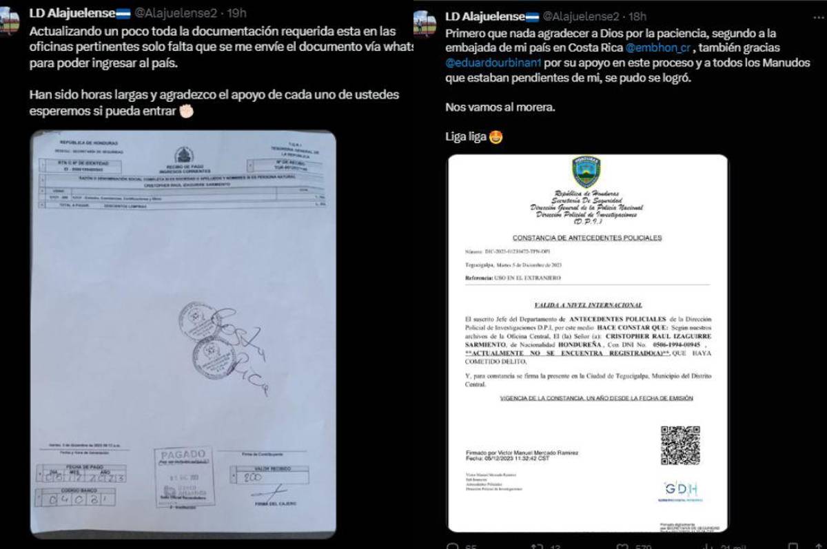 Alajuelense campeón: El hondureño que viajó 24 horas para ver a Alex López y el récord ÚNICO del ‘11’ en Centroamérica