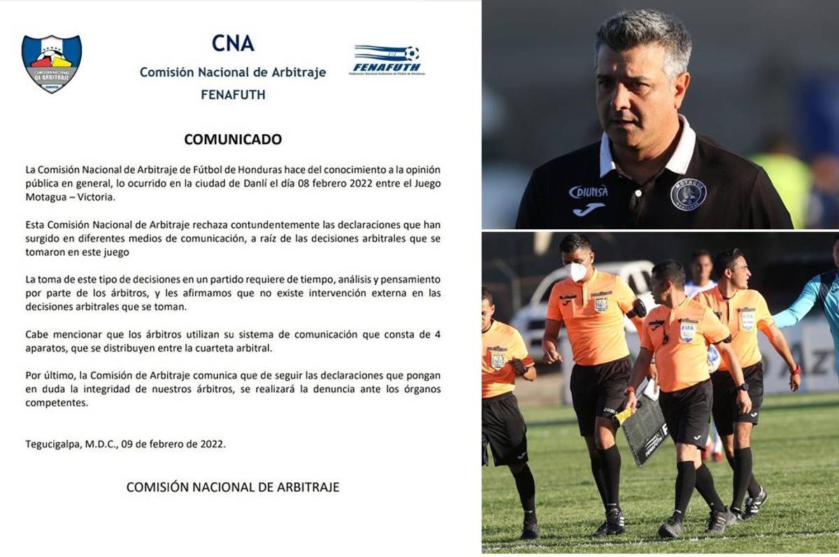 Comisión de Arbitraje defiende decisiones de Saíd Martínez y amenaza con denunciar a quienes duden “de la integridad” de los árbitros