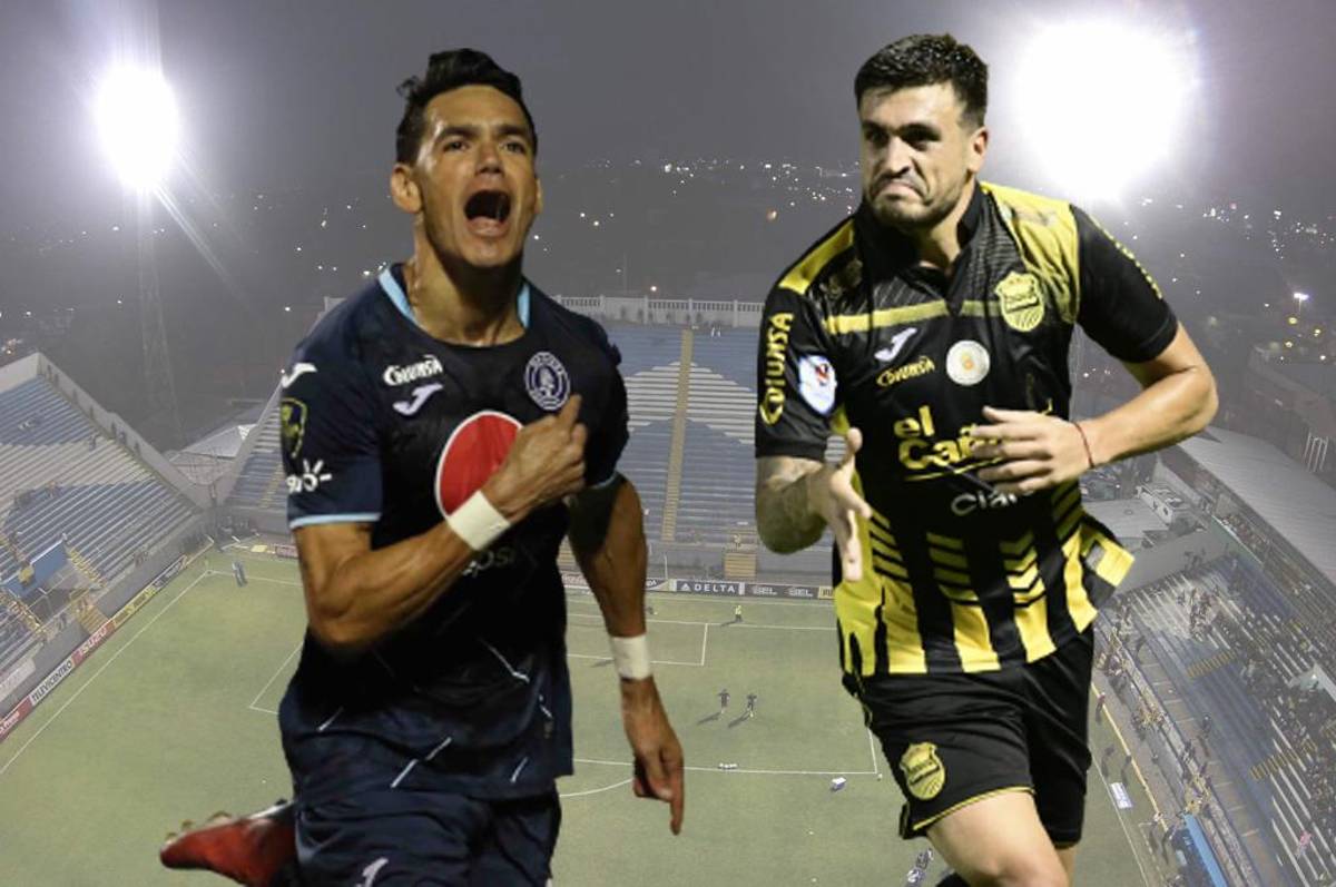 Real España y Motagua van a su clásico 100 en el estadio Morazán con una notable ventaja aurinegra