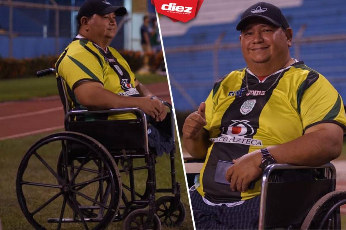 La trágica historia de un Juan Ricardo, un fiel seguidor de Marathón que vive su pasión por el fútbol desde un lugar privilegiado