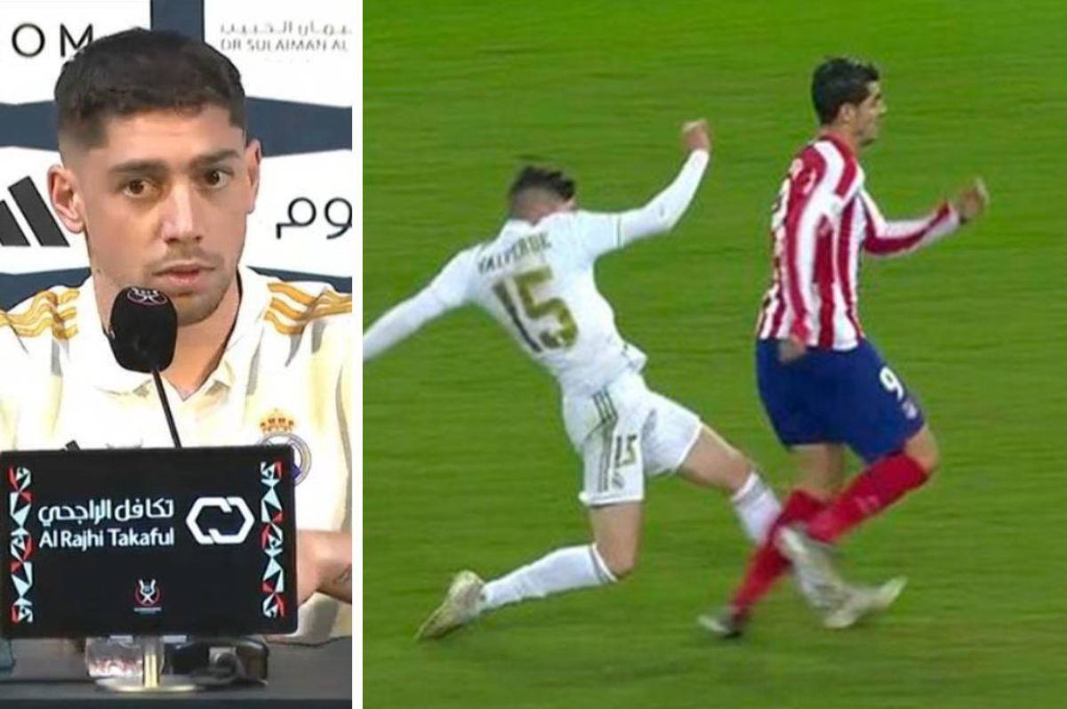 “Claro, lo haría siempre”: Fede Valverde recuerda su jugada contra Morata y envía ‘dardo’ antes de la Supercopa