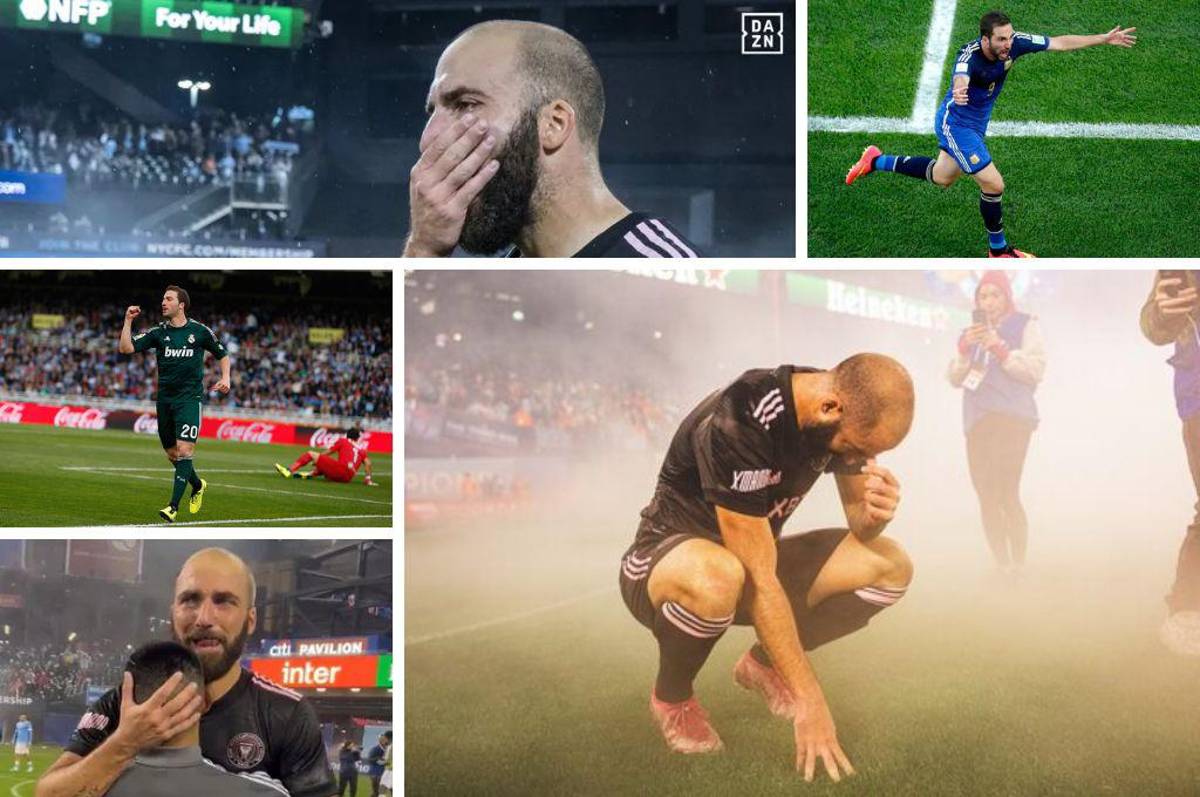 ¡Entre lágrimas! Gonzalo Higuaín se despide del fútbol tras jugar su último partido como profesional: “Se terminó lo que más amé”