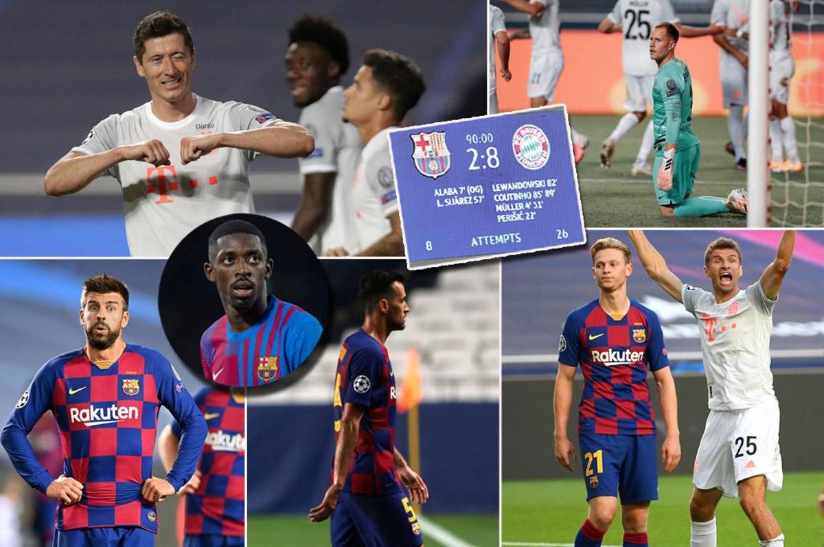 Los únicos nueve sobrevivientes del Barcelona de aquel terrorífico 8-2 contra el Bayern Múnich en la Champions League