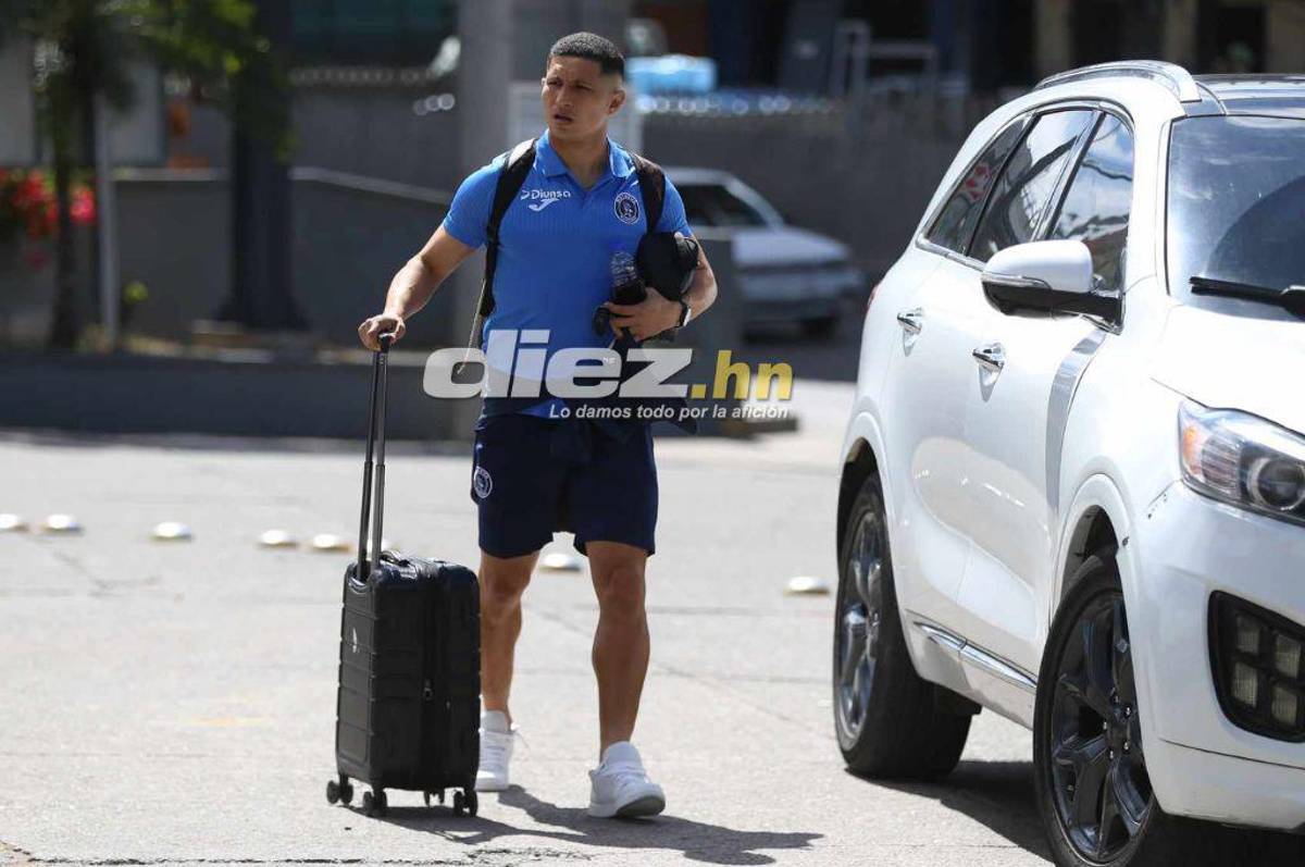 Así recibieron al hermano de Agustín Auzmendi en Motagua y el equipo azul viajó ya a Danlí