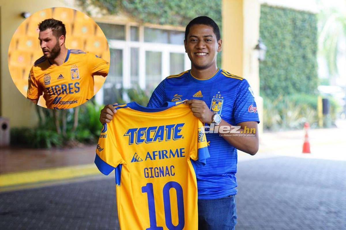 Gignac causa locura en Honduras y aficionado del Olimpia busca cumplir su sueño con la figura de Tigres