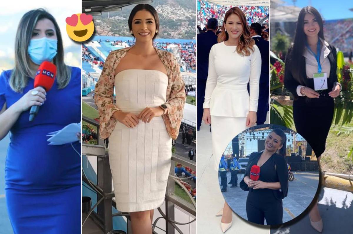 Guapísimas: así lucieron las bellas presentadoras que asistieron a la toma de posesión de la Presidenta Xiomara Castro