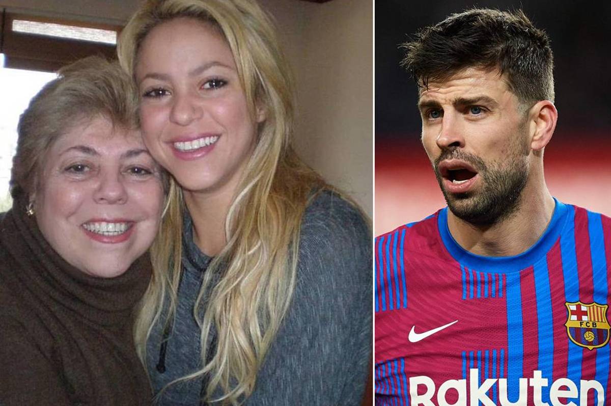 Habló la suegra: madre de Shakira se pronuncia por la ruptura de su hija con Piqué y revela cómo es su relación con el jugador