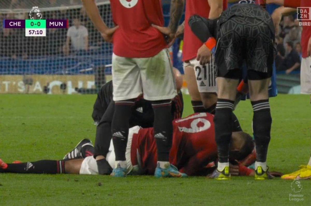 El apoyo de Cristiano Ronaldo, la lesión de Varane y gol ‘in extremis’ de Casemiro para dar el empate del Manchester United ante Chelsea