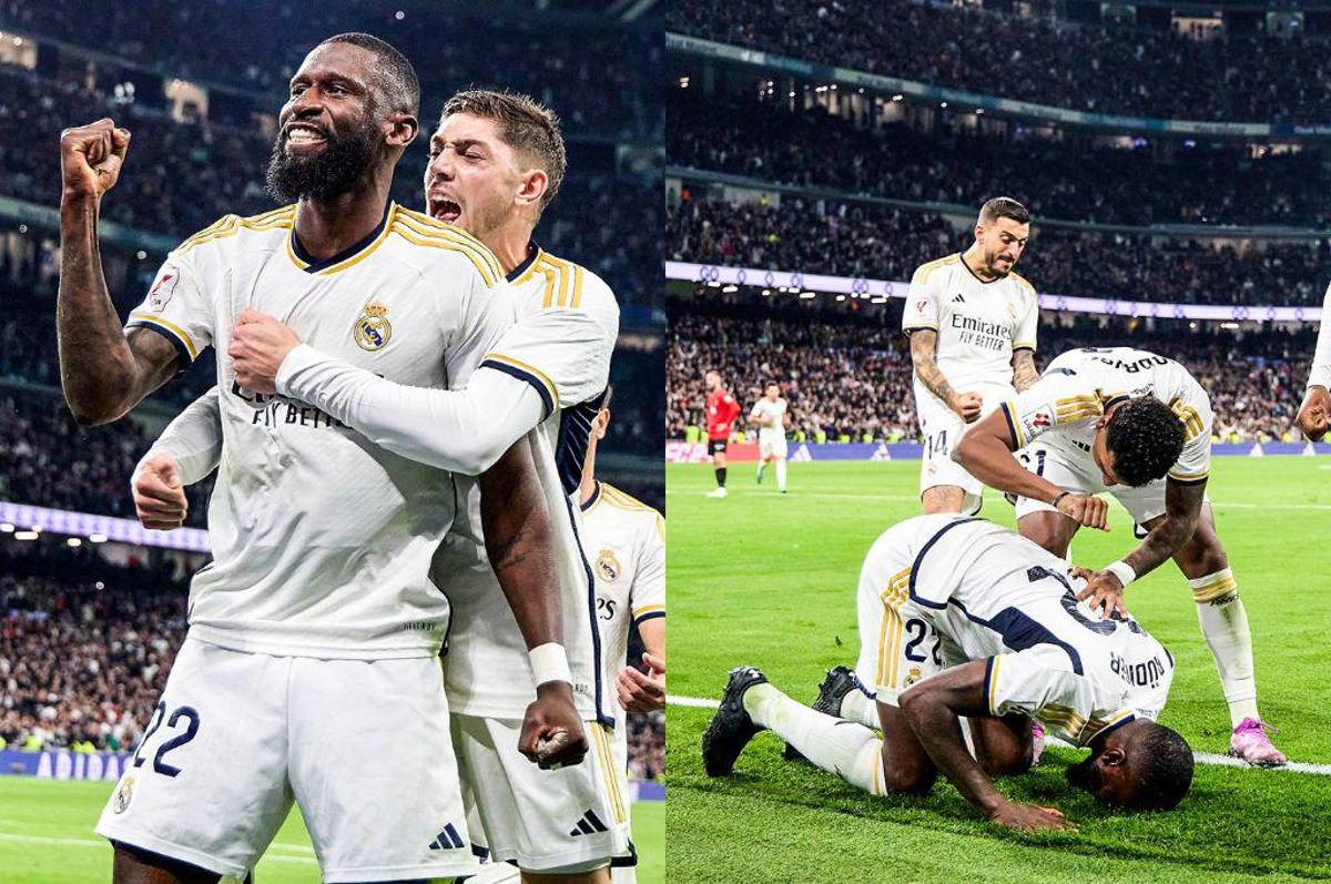 Con un gol de Rudiger, Real Madrid venció a Mallorca y es campeón de invierno de la Liga Española