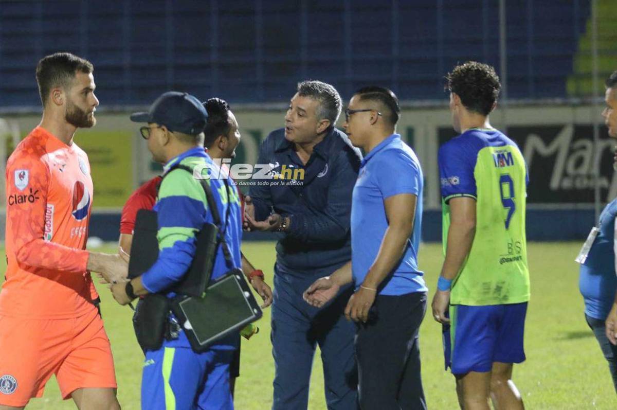 No se vio en TV del Motagua-Olancho FC: La humildad de Auzmendi y la “riña” de Diego Vázquez con Saíd Martínez