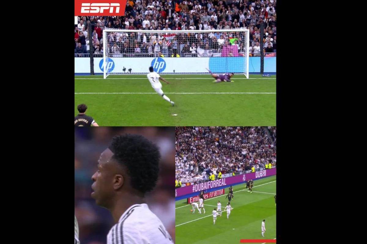 El 'regalo' del árbitro al Real Madrid, la pesadilla de Vinicius y la bronca de Mbappé tras caer ante Valencia